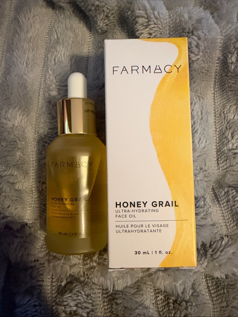 Farmacy Honey Grail Face Oil - Yellow and Gold Packaging